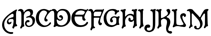 P22 Aragon Regular Font UPPERCASE