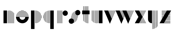 P22 Bifur E Font LOWERCASE