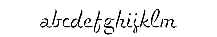 P22 Cigno Light Font LOWERCASE