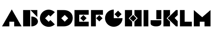 P22 Constructivist Pro Regular Font LOWERCASE