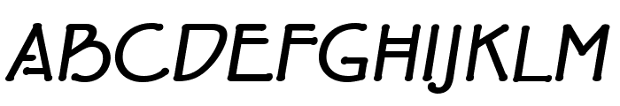 P22 Eaglefeather Bold Italic Font UPPERCASE