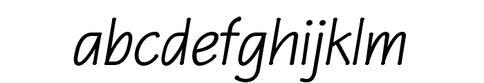 P22 Eaglefeather Italic Font LOWERCASE