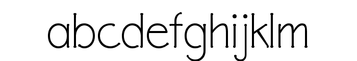 P22 Eaglefeather Light Font LOWERCASE