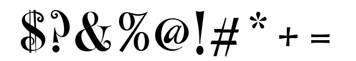 P22 Festiva Regular Font OTHER CHARS