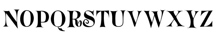 P22 Festiva Regular Font UPPERCASE