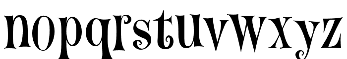 P22 Festiva Regular Font LOWERCASE