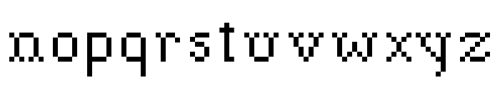 P22 Folk Art Cross Font LOWERCASE