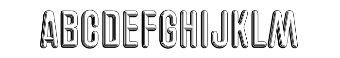 P22 Glaser Houdini A Font UPPERCASE