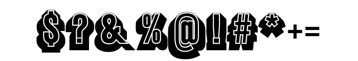 P22 Glaser Kitchen Regular Font OTHER CHARS