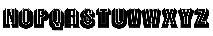 P22 Glaser Kitchen Regular Font UPPERCASE
