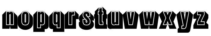 P22 Glaser Kitchen Regular Font LOWERCASE