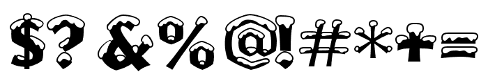 P22 Yule Heavy Snow Font OTHER CHARS