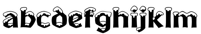 P22 Yule Regular Font LOWERCASE