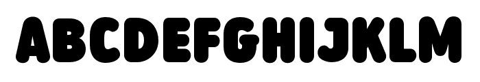 PF Aljamal ExtraBold Font UPPERCASE