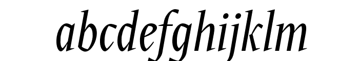 PF Expo Italic Font LOWERCASE