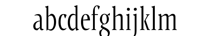 PF Expo Light Font LOWERCASE