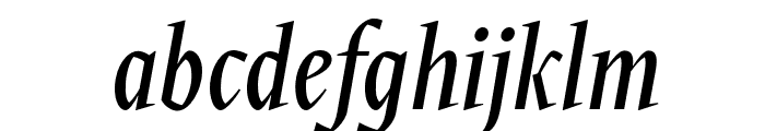 PF Expo Medium Italic Font LOWERCASE