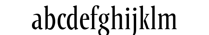 PF Expo Regular Font LOWERCASE