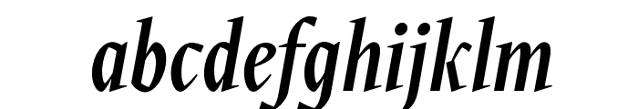 PF Expo SemiBold Italic Font LOWERCASE