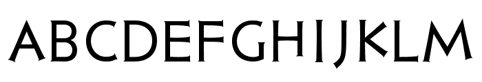 PF Hellenica Regular Font UPPERCASE