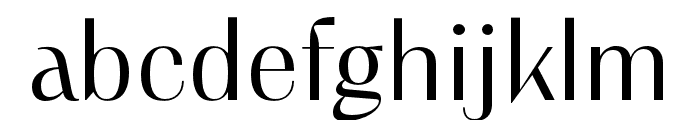 PF Marlet Display Light Font LOWERCASE