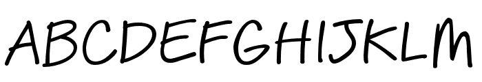 PF Reminder Regular Font UPPERCASE