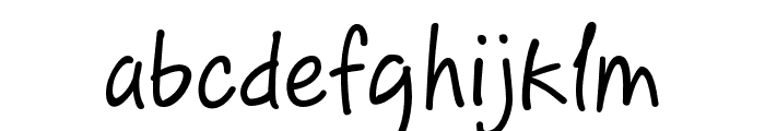 PF Reminder Regular Font LOWERCASE