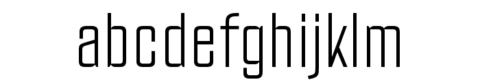 PF Venue Light Font LOWERCASE