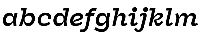 Panel Bold Italic Font LOWERCASE