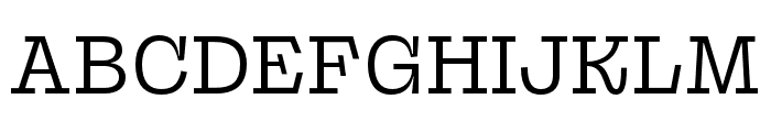 Panel Regular Font UPPERCASE