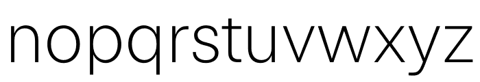 Parabolica Hairline Font LOWERCASE