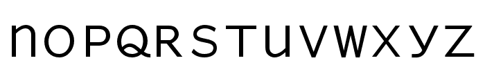 Parity Sans Regular Font LOWERCASE