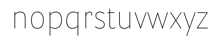 Parry Grotesque Light Font LOWERCASE