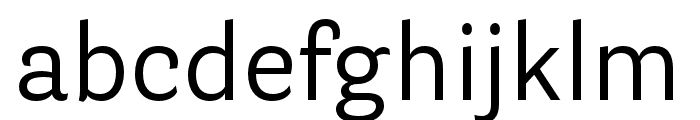 Parry Grotesque Regular Font LOWERCASE