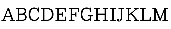 Parry Regular Font UPPERCASE