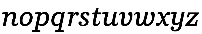 Parry SemiBold Italic Font LOWERCASE