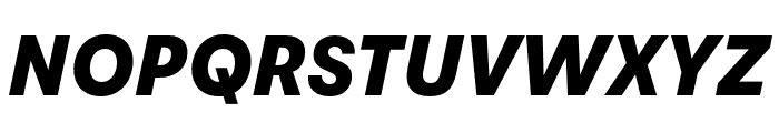 Peridot Devanagari Heavy Italic Font UPPERCASE