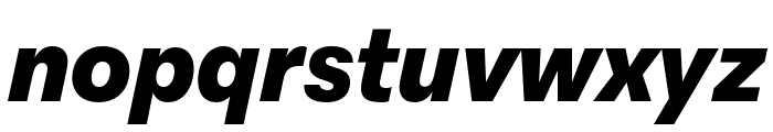 Peridot Devanagari Heavy Italic Font LOWERCASE