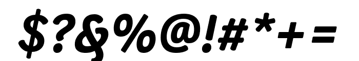 Phoreus Cherokee Bold Italic Font OTHER CHARS