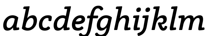 Phoreus Cherokee Semibold Italic Font LOWERCASE