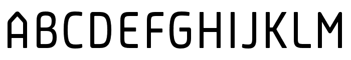 Plau Regular Font UPPERCASE