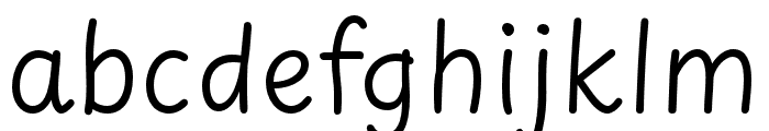 Playpen Sans Light Font LOWERCASE