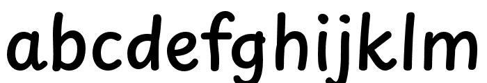 Playpen Sans Medium Font LOWERCASE