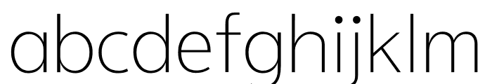 Pln HyeonbatangOTF 010 Font LOWERCASE