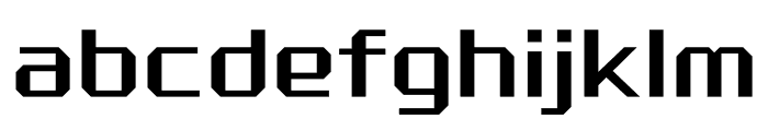 Pln Octagon Light Font LOWERCASE