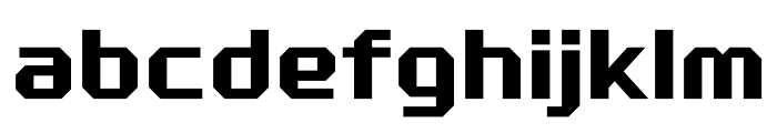 Pln Octagon Regular Font LOWERCASE