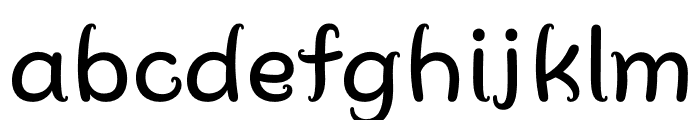 Pln Vanilla Regular Font LOWERCASE