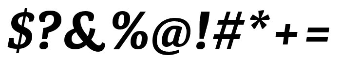 Portada Bold Italic Font OTHER CHARS