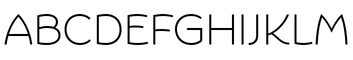 Portofino ExtraLight Font LOWERCASE