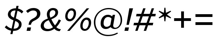 PoynterGothicTextCond Italic Font OTHER CHARS